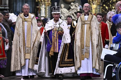 Charles III crowned in ancient rite at Westminster Abbey